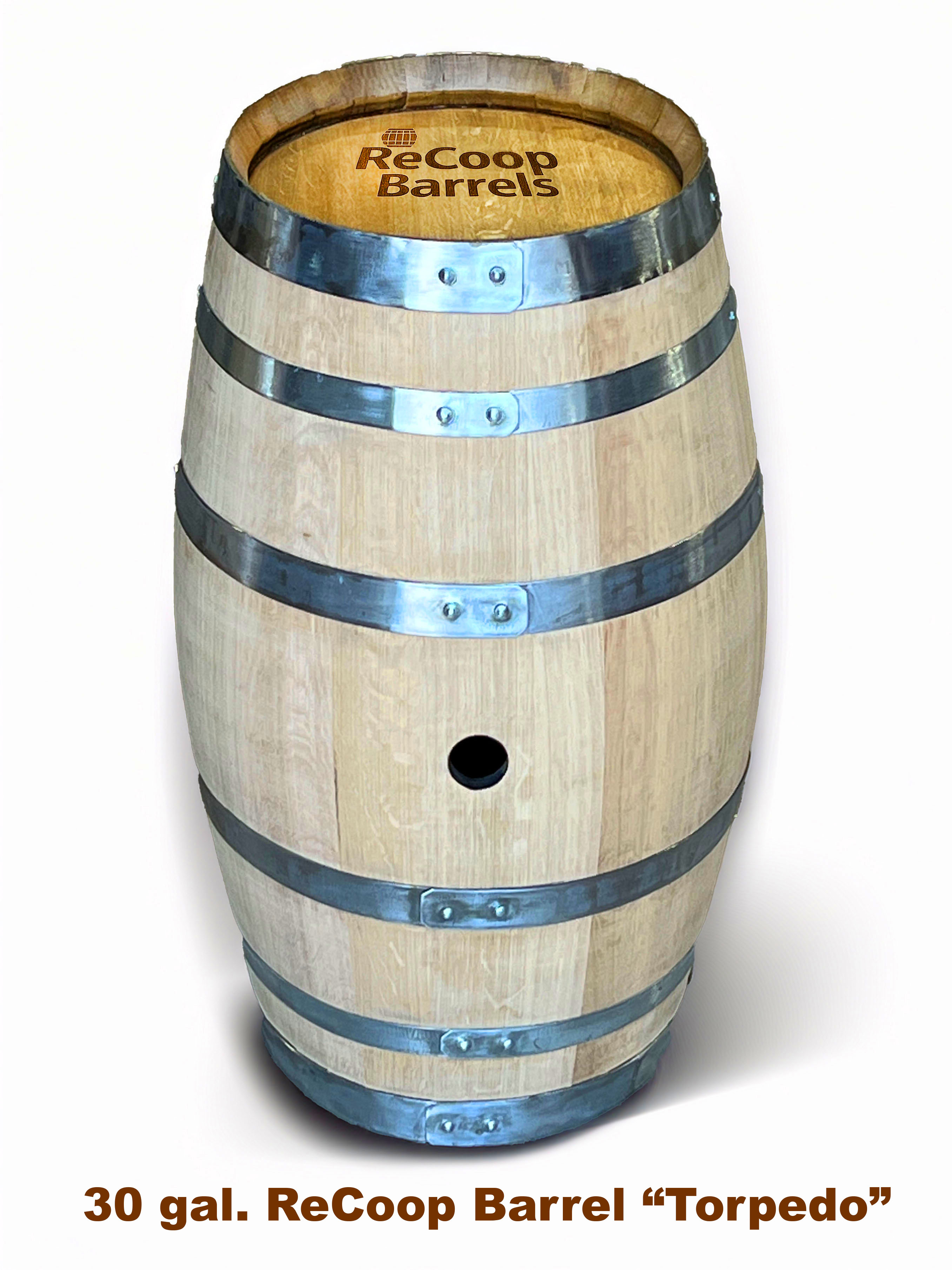 30 Gallon Torpedo ReCoop Barrel